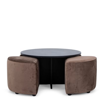 Aspire - Coffee Table with 4 Stools