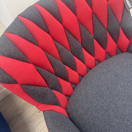 Crackerjack Black & Red - Occasional Chair