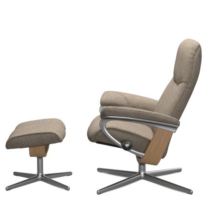 Consul (S) Cross Chair w/ footstool