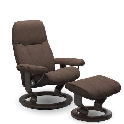 Consul (M) Classic Chair w/ footstool Consul (M) Classic Chair w/ footstool