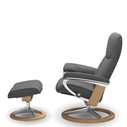 Consul (M) Signature Chair w/ footstool