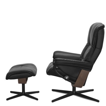 Mayfair (S) Cross Chair w/ footstool