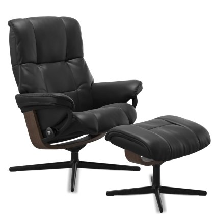 Mayfair (S) Cross Chair w/ footstool