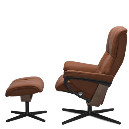 Mayfair (M) Cross Chair w/ footstool