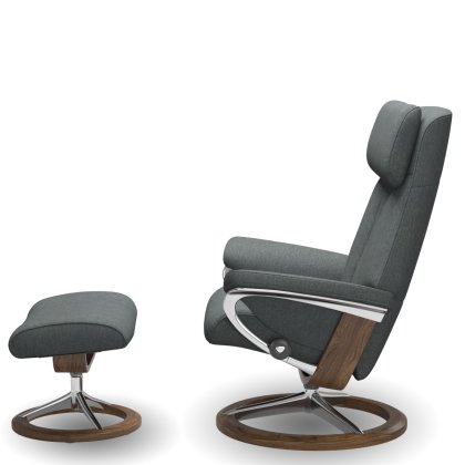 Paul (L) Signature Chair w/ footstool Paul (L) Signature Chair w/ footstool