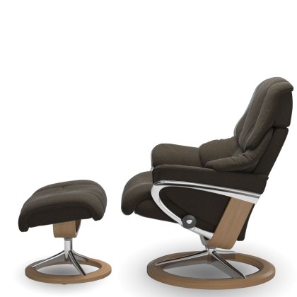 Reno (S) Signature Chair w/ footstool