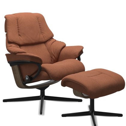 Reno (M) Cross Chair w/ footstool