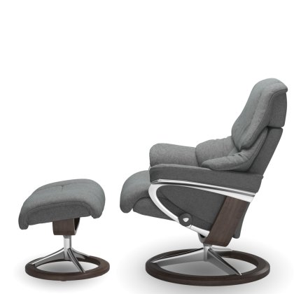 Reno (L) Signature Chair w/ footstool