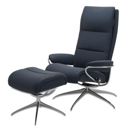 Stressless - Tokyo - Star Chair with Footstool