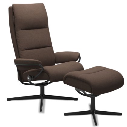 Tokyo Urban Cross (High Base) Chair w/ footstool