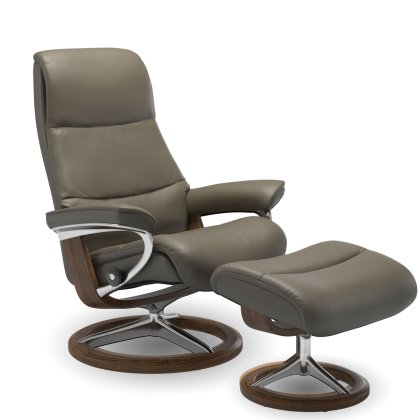 View (S) Signature Chair w/ footstool