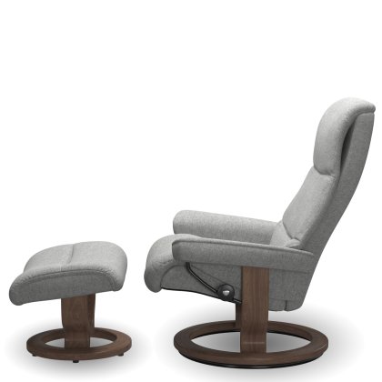 View (M) Classic Chair w/ footstool View (M) Classic Chair w/ footstool