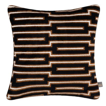 Harrison - Black/Cognac Cushion Harrison - Black/Cognac Cushion