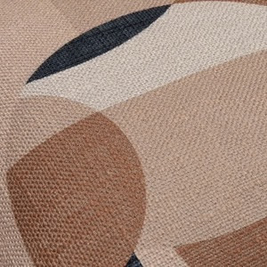 Mid Century Geo - Natural Cushion