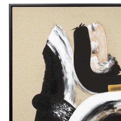 BRENT 102X127X4CM BLACK-GOLD
