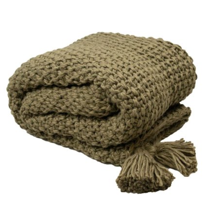 Collins - Green Throw 130x160cm