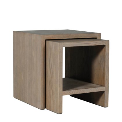 Falun - Nest of Tables - Smoked Oak