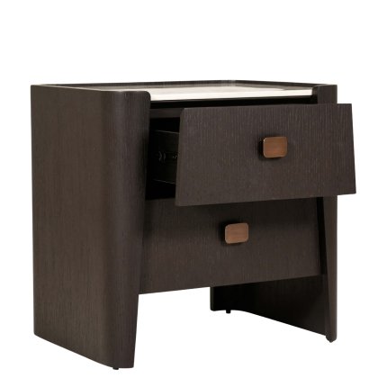 Rhodes - 2 Drawer Bedside Table Rhodes - 2 Drawer Bedside Table