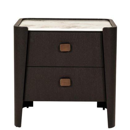 Rhodes - 2 Drawer Bedside Table Rhodes - 2 Drawer Bedside Table