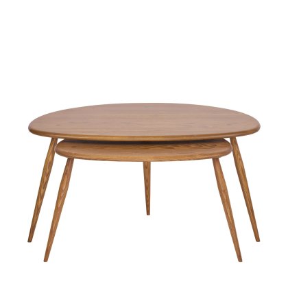 Ercol - Pebble Coffee Table Nest Ercol - Pebble Coffee Table Nest