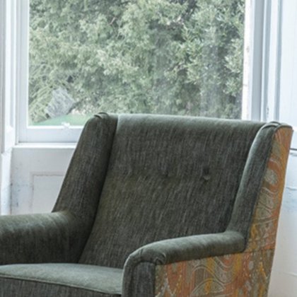 Alstons - Darwin - Accent Chair One Fabric All Over Alstons - Darwin - Accent Chair One Fabric All Over