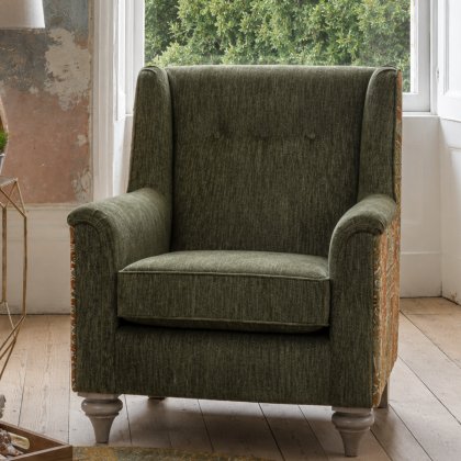 Alstons - Darwin - Accent Chair Two-Tone Version