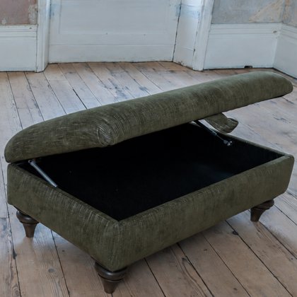 Alstons - Darwin - Legged Ottoman
