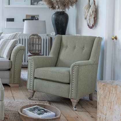 Alstons - Evesham - Woodstock - Accent Chair
