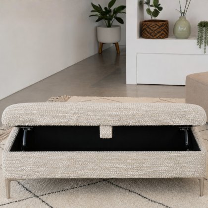 Alstons - Inka - Legged Ottoman Alstons - Inka - Legged Ottoman