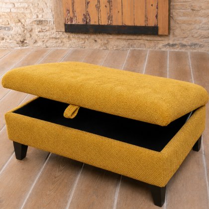 Alstons - Poppy - Legged Ottoman Alstons - Poppy - Legged Ottoman