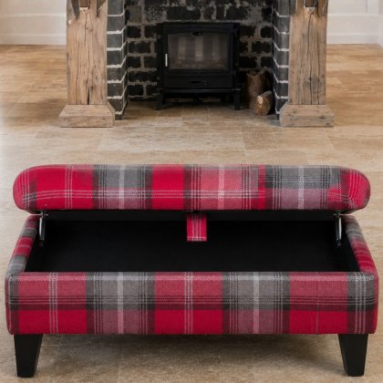 Alstons - Reuben - Legged Ottoman Alstons - Reuben - Legged Ottoman