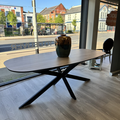 2m Modern Oval Dining Table