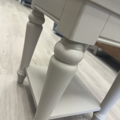 Tenby - Lamp Table with Shelf
