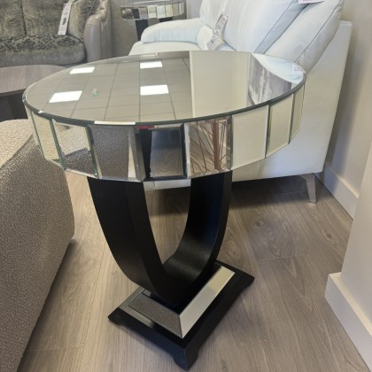 Art Deco Black & Mirror - Large Table Art Deco Black & Mirror - Large Table