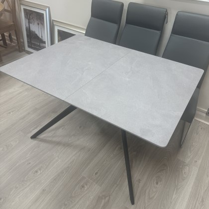 Livia Grey Extending Grey Dining Table Livia Grey Extending Grey Dining Table