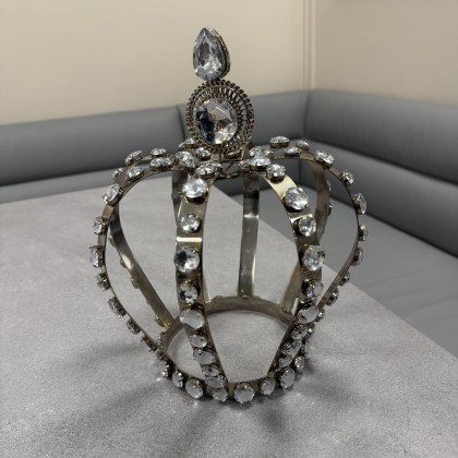 Large Crown Crystal Ornament Large Crown Crystal Ornament
