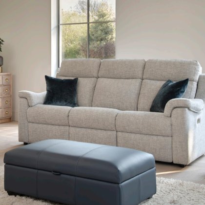 Parker Knoll - Arizona - Double Power Recliner Plus 3 Seater Sofa with Heated Seats