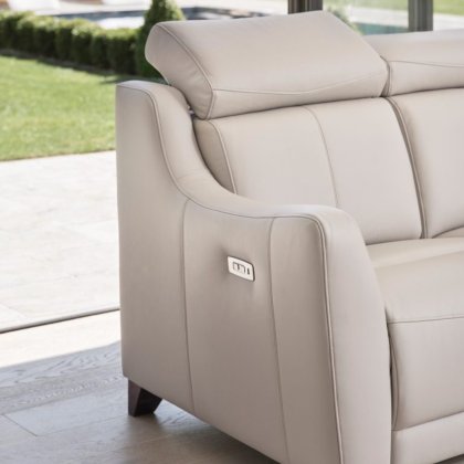 Parker Knoll - Berkeley - 2 Seater Sofa with Power Headrest