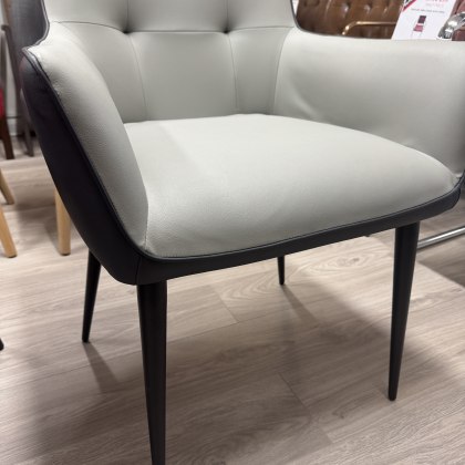 Ravello Modern Chair - Light Grey/Anthracite