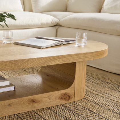 Tahoe - Curved Coffee Table