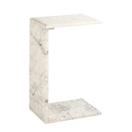 Tovek - Grey Marble Side Table Tovek - Grey Marble Side Table