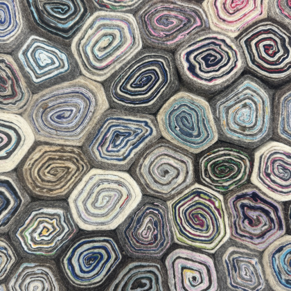Feature Rug - Sushi Roll Detail