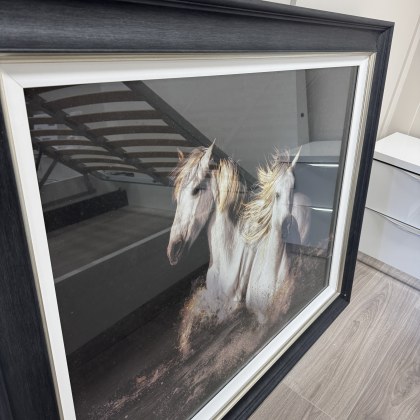 Dancing Horses - Framed Artwork