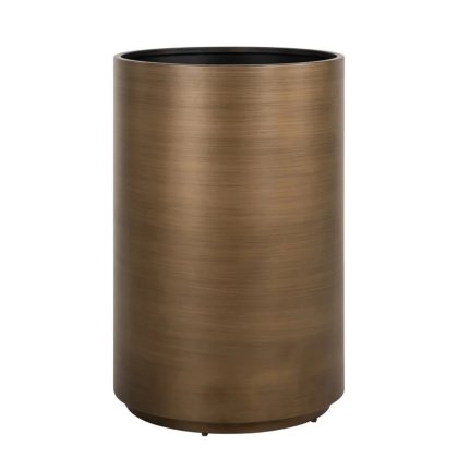 Dira - Extra Large Brushed Gold Planter Dira - Extra Large Brushed Gold Planter