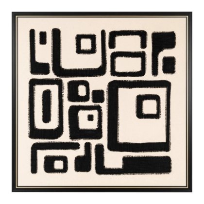 Shanita - Black/White Feature Wall Art Shanita - Black/White Feature Wall Art