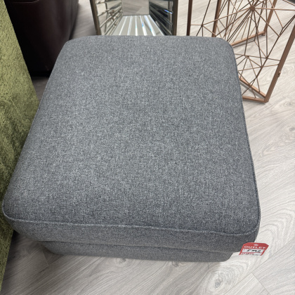 Modern Sofa Collection - Grey Footstool