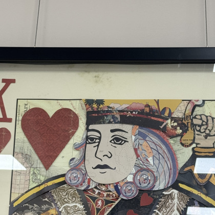 Playing Card 3D Artwork - King of Spades
