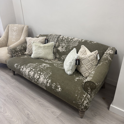 Jacarada Sofa Bagru Fabric by Tetrad