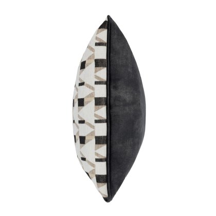 Hayden - Cream/Charcoal Cushion 43cm