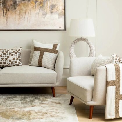 Reeve - Tobacco Large Cushion
